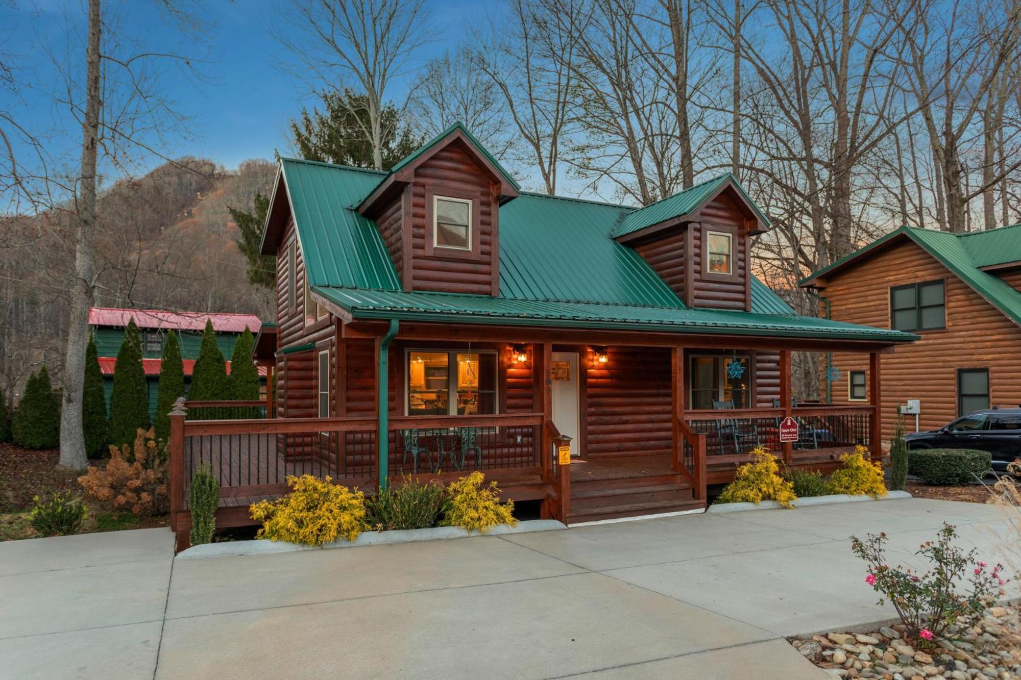 The Snow Owl Cabin Maggie Valley Εξωτερικό φωτογραφία
